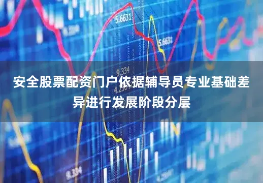 安全股票配资门户依据辅导员专业基础差异进行发展阶段分层