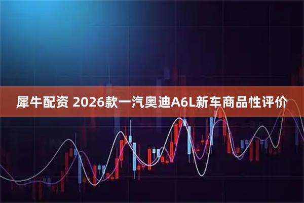 犀牛配资 2026款一汽奥迪A6L新车商品性评价
